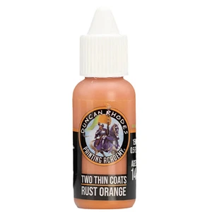 Duncan Rhodes Two Thin Coats - Rust Orange (Shadow) - Picture 1 of 2
