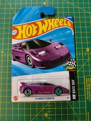[FACTORY ERROR] Hot Wheels 1994 Bugatti EB110 SS HW Race Day 1/1  - Image 1 of 3