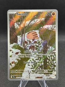 Swinub 165/159 Ilustración Raro IR 2025 Pokemon TCG “Viaje Juntos” - Imagen 1 de 2