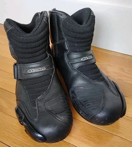 Alpinestars SMX-1 Vented Boots 43 Sz 9 Men Moto Cross Shoes Black - Bild 1 von 12
