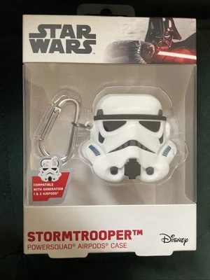 New Disney Airpod Case 1 & 2 Generation Star Wars Disney Powersquad Stormtrooper - Image 1 of 2