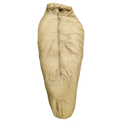 Usado Buen Saco de Dormir USMC Coyote 3 Temporadas Cuello de Calado y Capucha *mocinc.1982* Foto 1 de 4