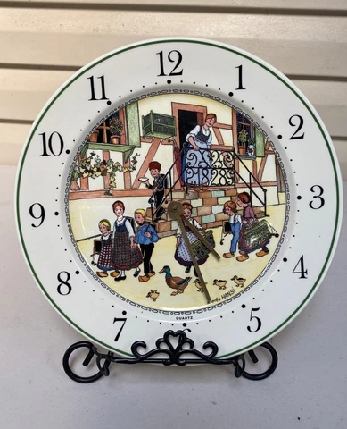 Villeroy & Boch Hansi d’Alsace Plate Wall Clock Cover