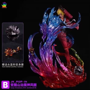 Jacksdo Studio 12.5" Sanji Resin Statue Awakens Ifrit Jambe Sanji Figure B Ver - Picture 1 of 1