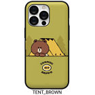 Line Friends Camping Night Magnet Card Case For Galaxy Note20 Ultra Note10 Plus
