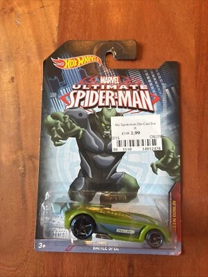 Hotwheels 🔥 Spider-Man Battle Spec Green Goblin aus 2014 Neu Und Ovp - Bild 1 von 3