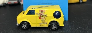 Vintage Druckguss 1981 Chuck E. Cheese's Pizza Zeit Theater Sommer Van gelb - Bild 1 von 7