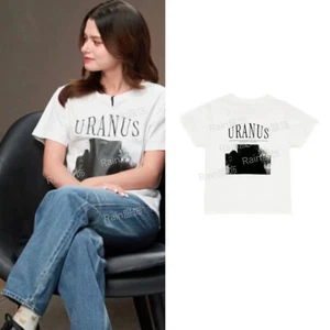 Camiseta Urano 2324 FreenBecky Mismo Manga Corta Estampada Top Moda - Imagen 1 de 10