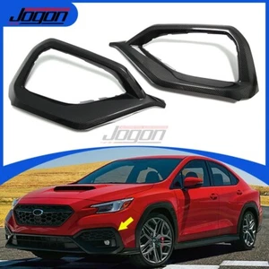 Cubierta de marco de luz antiniebla delantera exterior para Subaru WRX STI VB 2022 -24 fibra de carbono - Imagen 1 de 14