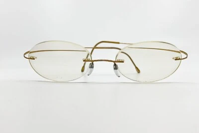 Monturas de gafas Silhouette 7565 40 6101 titanio marrón sin montura 150 14181 Foto 1 de 4