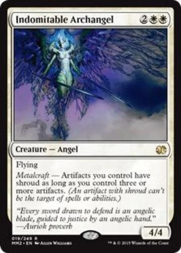 MTG - Indomitable Archangel - Modern Masters 2015 - NM, English Magic FLAT RATE  - Image 1 of 1
