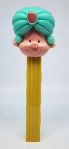 Vintage PEZ Dispenser Genie Maharaja Light Green Turban - Made in Austria - Picture 1 of 11