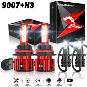 4x For Hyundai Accent 1997-1999 LED Headlight High/Low Fog Light Bulbs Combo - Picture 1 of 14