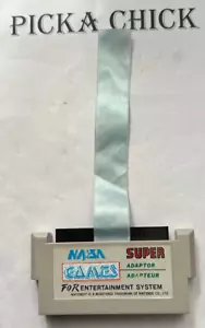 NASA Super Game Adapter Adapter Famicom Konverter für Nintendo NES - Bild 1 von 5