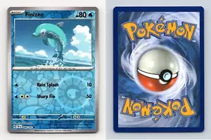 Finizen #48/162 SV Temporal Forces 2024 Pokemon Reverse Holo gemeinsame TCG-Karte - Bild 1 von 1