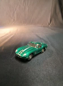 RARE Vintage Aurora TJET #1368 Ferrari GTO 250 Green Striped HO Scale Slot Car - Picture 1 of 14