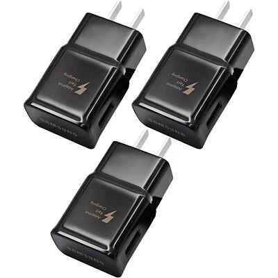 Cargador de pared rápido adaptable original Samsung Galaxy S8 S9 S10+ Note9 10 OEM Foto 1 de 4