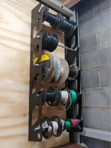 9" Spool Shop Tool Organizer Wire Cable Vinyl Paper Rolls - Picture 1 of 3