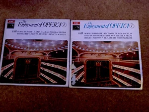 SEOM 2 & 3 The Enjoyment Of Opera Vol. 1 & 2 EMI Stereo 2LP NEAR MINT C/stamp - Picture 1 of 3