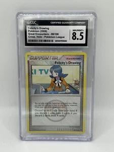 2008 Pokemon League Felicitys Drawing Great Encounters Cross Holo 98/106 CGC 8,5 - Bild 1 von 1