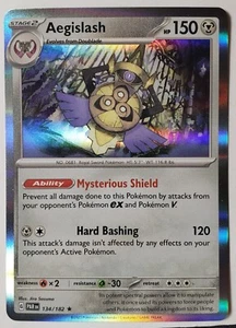 HOLO Aegislash 134/182 NM / M - Paradox Rift Pokemon Card - $2 Combined Shipping - Picture 1 of 3