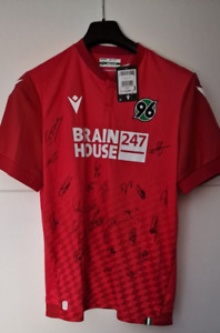 RAR NEU Original Trikot 22/23 Hannover 96 mit Unterschriften der Mannschaft
