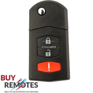 Mazda 3 ! Button Replacement Car Key Suit Mazda 3, 5, 6, CX7, CX9, M6, RX8, MX5 - Picture 1 of 12