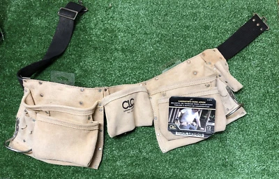 New  CLC  12 Pocket Suede Carpenter's Work Apron- 1427X - Image 1 of 4