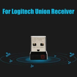 for logitech. Unifying Receiver Wireless 6 Devices C0H8 Key T0N4 For Mouse Q1N5 - Picture 1 of 8