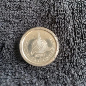 1 Rare Franklin Mint Silver Star Trek Checker - Picture 1 of 2