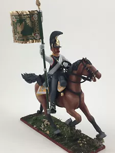 Bemalte Napoleonische Zinnfigur 1/30, Russische Kürassier Figur VID SOLDATEN - Bild 1 von 12