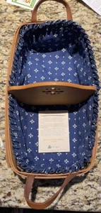 Longaberger Heartland 1994 Muffin basket with liner & divider - Picture 1 of 4