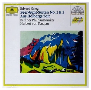 Peer Gynt Suiten 1,2/Holberg Suite/+ von Bp, Herbert von Karajan (CD, 1989) - Imagen 1 de 1