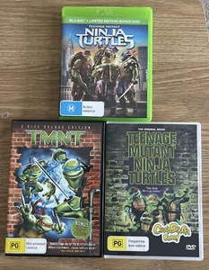 TEENAGE MUTANT NINJA TURTLES : THE ORIGINAL MOVIE- TMNT-NINJA TURTLES - 3 Pack - Picture 1 of 6