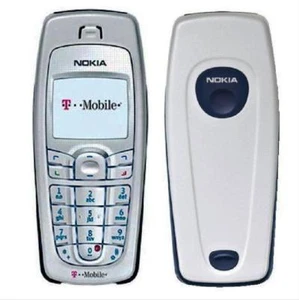Nokia 6010 Mobile Phone Silver 2G GSM 850/1900 Dualband T-Mobile Cellular Phone - Picture 1 of 4