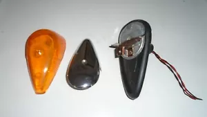 Vintage VW Volkswagon Bug 1967 Front Turn Signal Housing and Lens - Picture 1 of 2