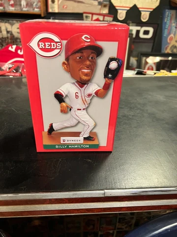 BILLY HAMILTON---CINCINNATI REDS -----2017------SGA--------BOBBLEHEAD Cover