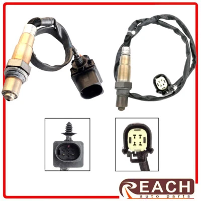 2X Sensor de oxígeno arriba+abajo para Ford Fusion 1.6LL4 2013 2014 Focus 2.0L 2012-2014 Foto 1 de 4