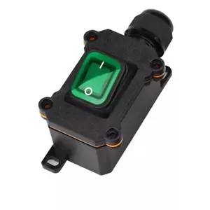 Kabelschalter Inline Schalter Wasserdicht Mit LED Licht Joystick Tasten 12V/20A - Bild 1 von 14