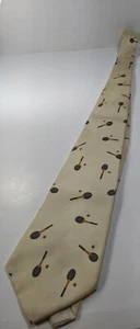 Corbata de colección rara Carre/Berkley Cravats vendida en tema de tenis de Jacobson LEER - Imagen 1 de 9