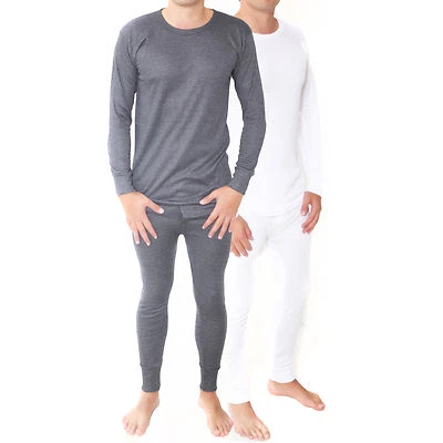 Kinder Thermo Winter Warm Unterwäsche Set Long John Unterteil und Langarm Oberteil