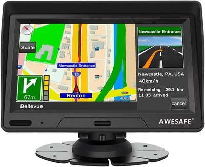 Garmin Car Truck GPS Navigation 7 Inch Touch Screen 2023 Maps Spoken Direction - Image 1 of 4