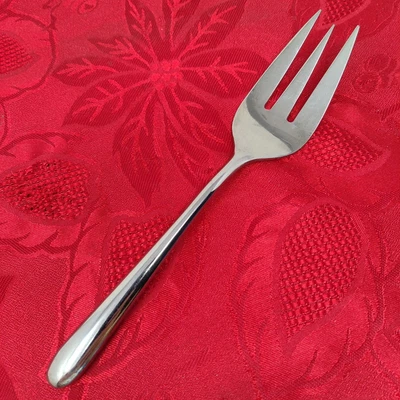 1X Garfo de Carne Washington Forge TEARDROP Garfo de Aço Inoxidável Brilhante  - Imagem 1 de 4