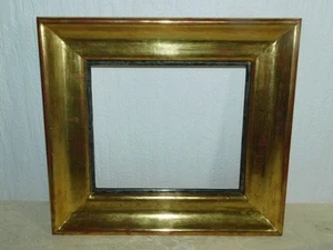 Gold Tone Picture Frame with Silver Bar!! - Picture 1 of 4