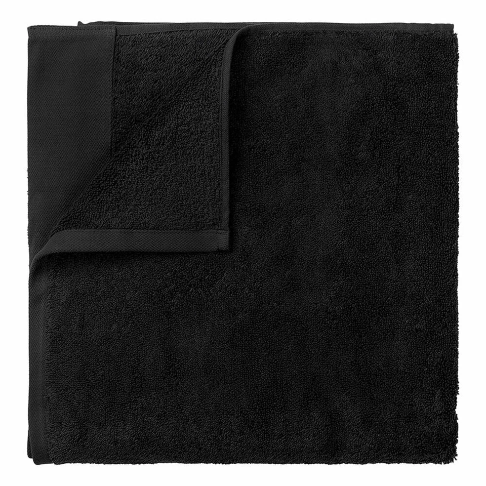 Blomus Gästehandtücher 2er Set Riva, Handtuch, Baumwolle, Black, 30 x 50 cm - Bild 1 von 1