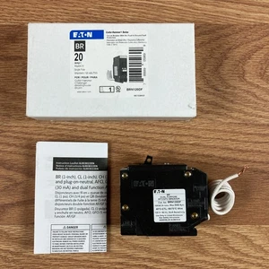 Eaton BRN120DF 20A einpoliger Funktions-AFCI/GFCI Aufsteckschutzschalter - Bild 1 von 8