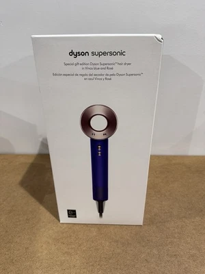 Brand New Dyson Supersonic Holiday Vinca Blue/Rose Hair Dryer with case - Image 1 of 4