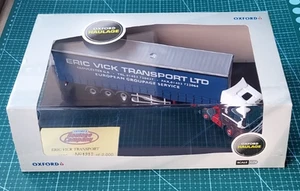 Oxford Diecast 1:76 OO Scale MAN Eric Vick Trans Curtain Side MAN02CS Ltd Ed - Picture 1 of 13