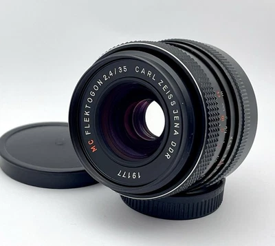 Lente gran angular Carl Zeiss Jena DDR MC Flektogon f/2,4 35 mm montaje M42 excelente Foto 1 de 4