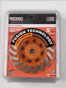 RIDGID HD-TAW5018P1 5 inch Turbo Tumbler Grinding Wheel - Picture 1 of 1